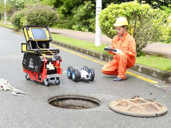 建始管道机器人检测